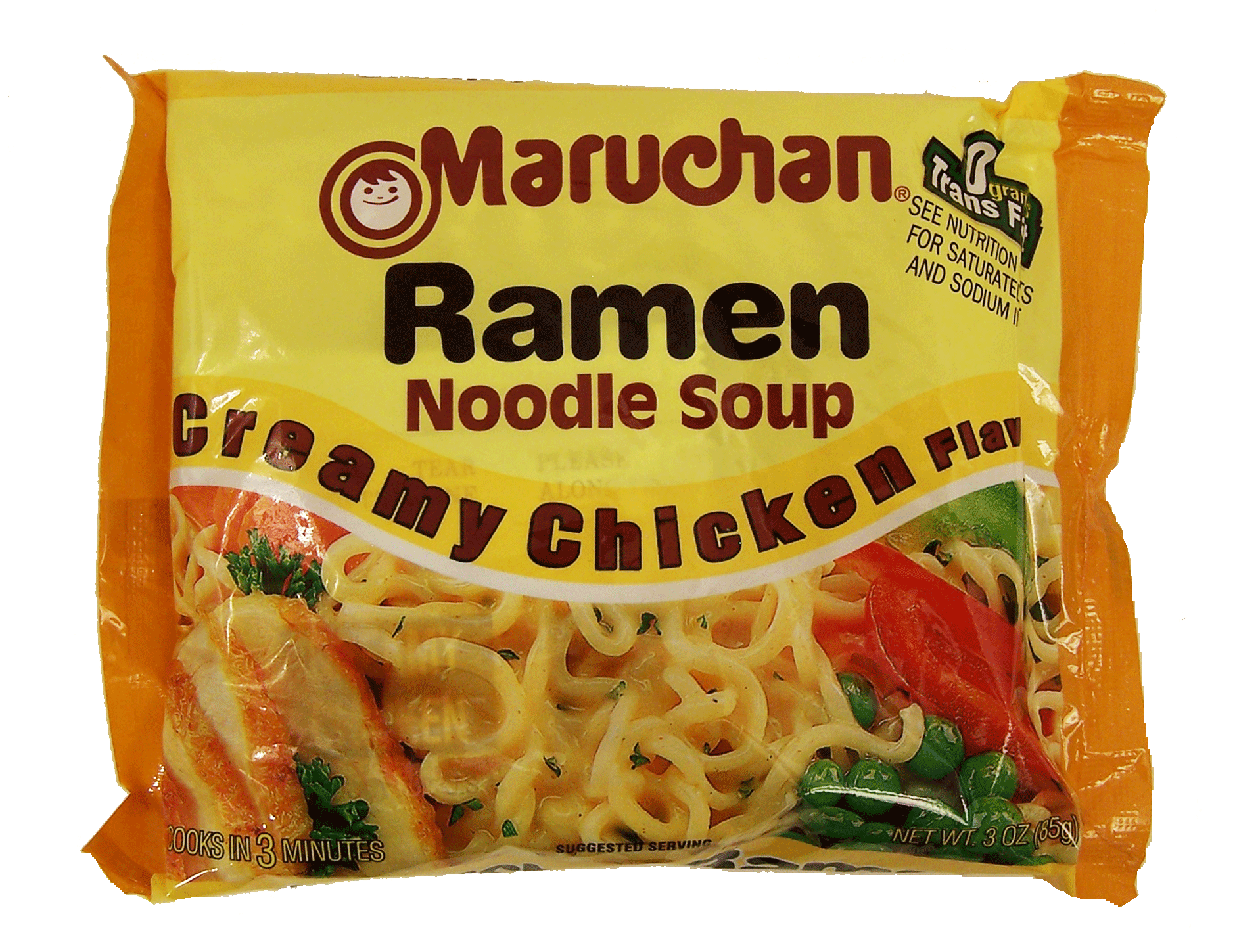 Maruchan  ramen noodle soup creamy chicken flavored pasta kit add to boiling water Full-Size Picture